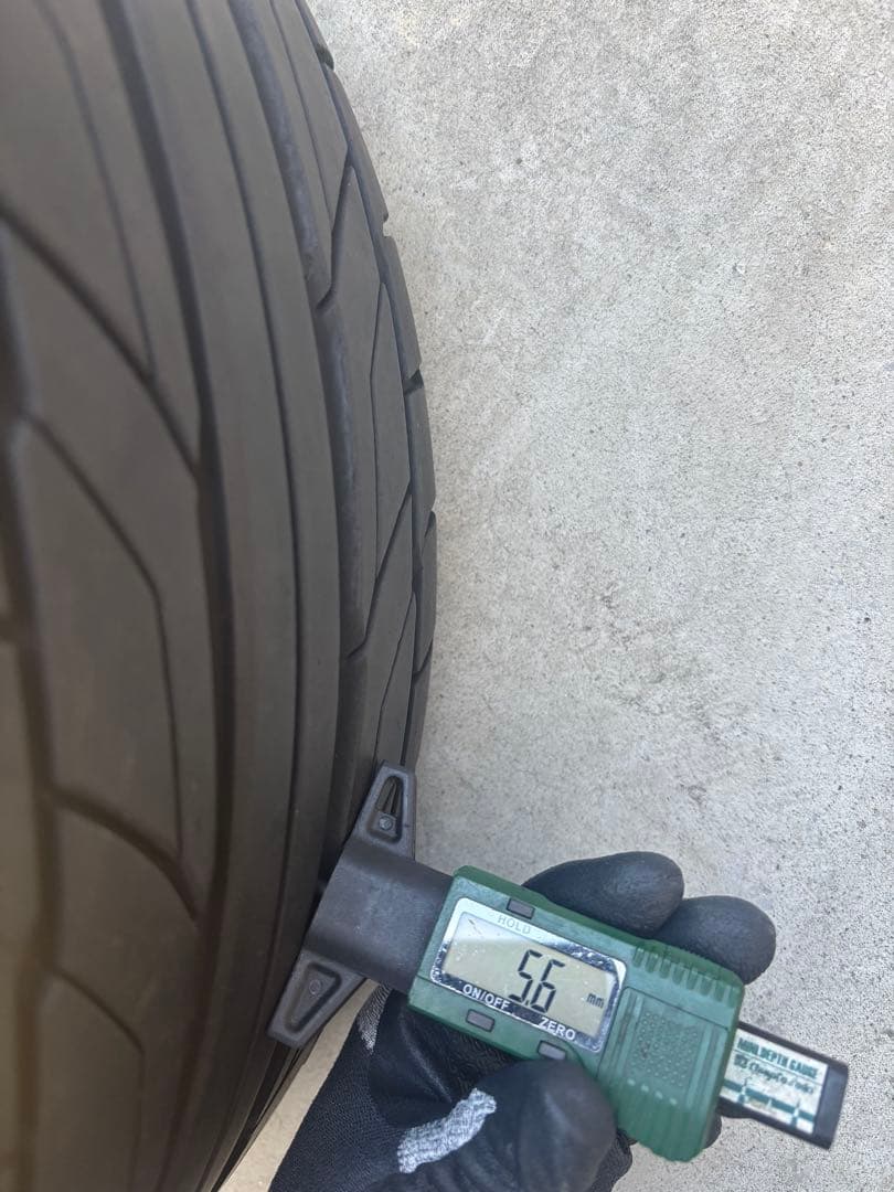 TRD タイヤ4本18x7.5 5H +48PCD100