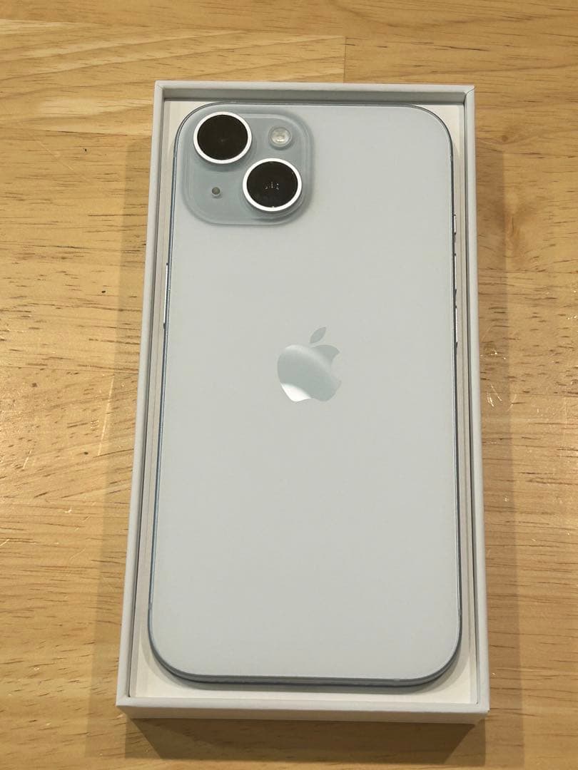 値下げ中‼️iPhone15 128GB ブルー【正規品】SIMフリー(注意点あり