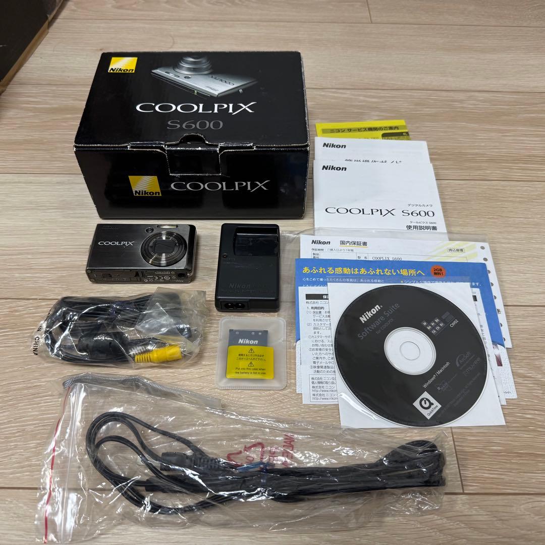 Nikon COOLPIX S600 コンパクトデジタルカメラ