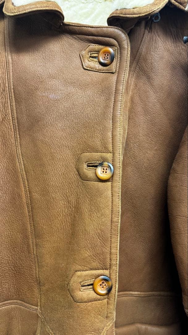ミリタリア購入イタリア製レザームートンジャケット ジルサンダーグラフペーパー