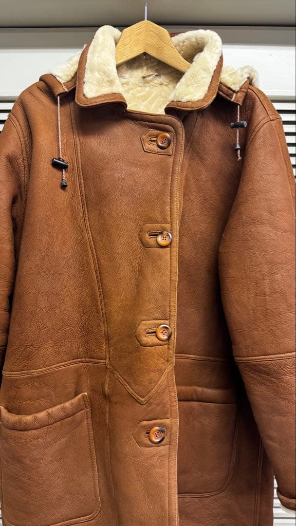 ミリタリア購入イタリア製レザームートンジャケット ジルサンダーグラフペーパー