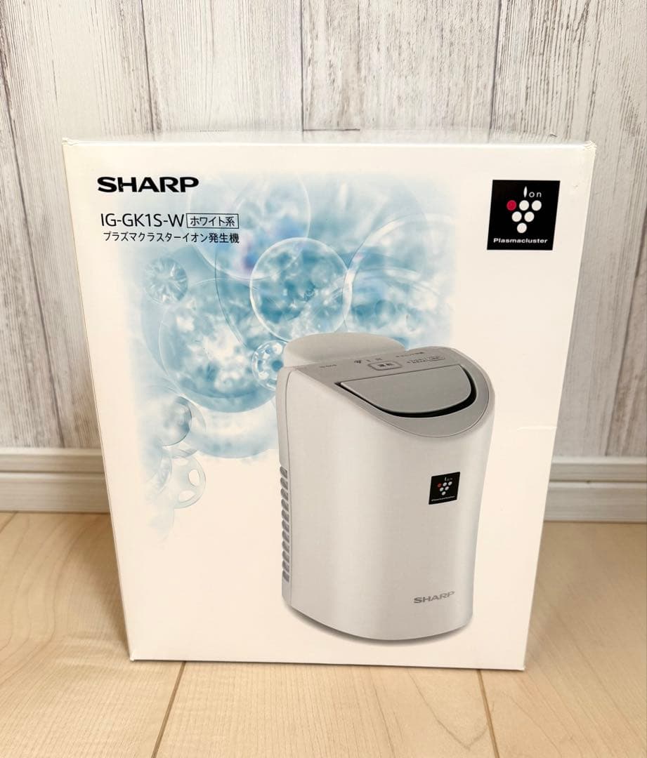 シャープ 加湿 空気清浄 プラズマクラスター IG-GK1S-W