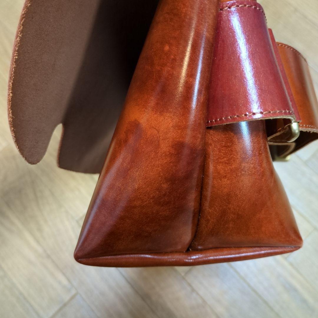 美品 uni&co. messenger bag キャメル Sサイズ