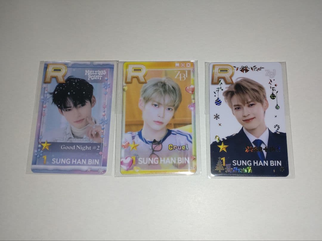 ZB1 ハンビン SUPERSTAR Christmas Bear 韓国 トレカ