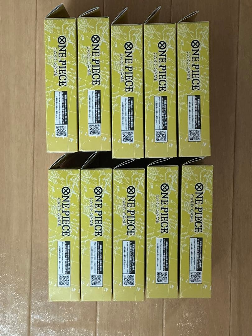 ワンピースカード スタートデッキ エッグヘッド 新品未開封 10個 ボーナス付き