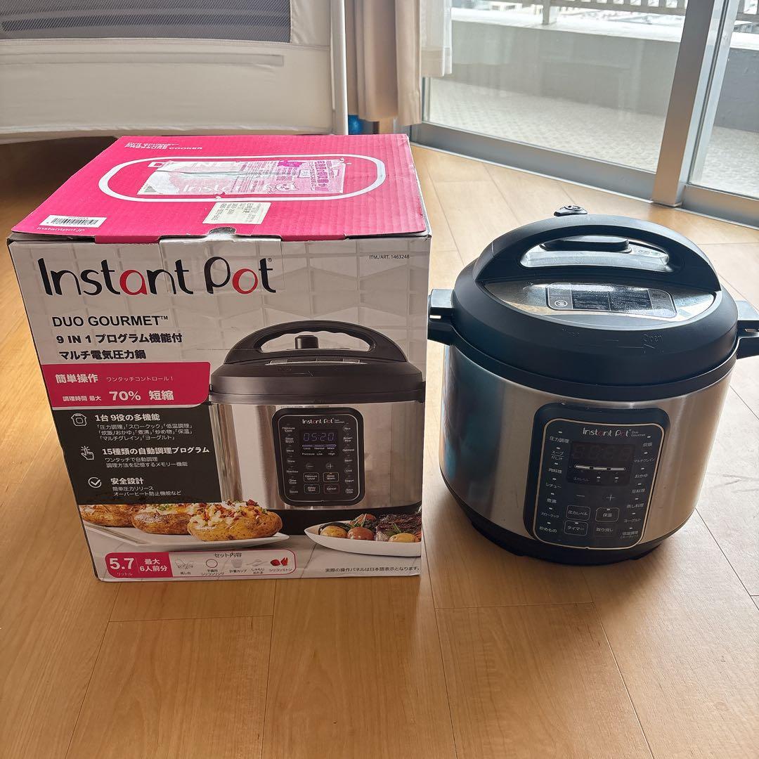 Instant pot インスタントポット　電気圧力鍋　低温調理 5.7L