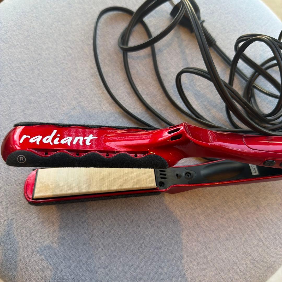 radiant ストレートヘアアイロン　ジャンク