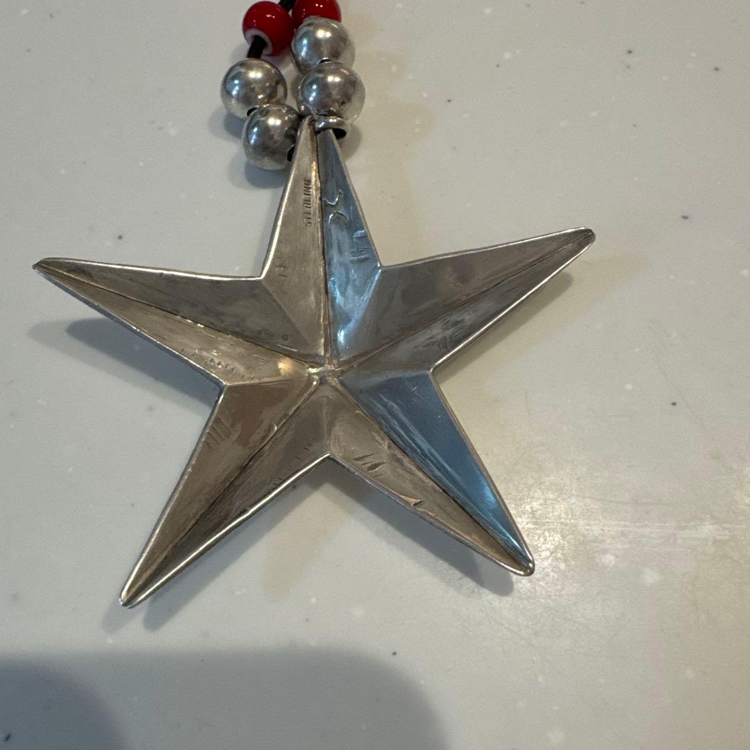 シッピークレイジーホース　スターネックレス　インディアンジュエリー