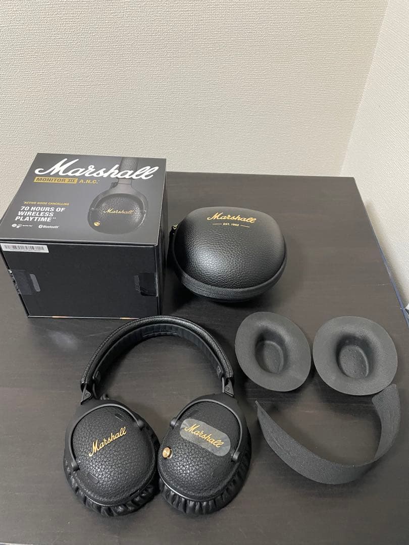 Marshall Monitor IIIワイヤレスヘッドホン ブラック