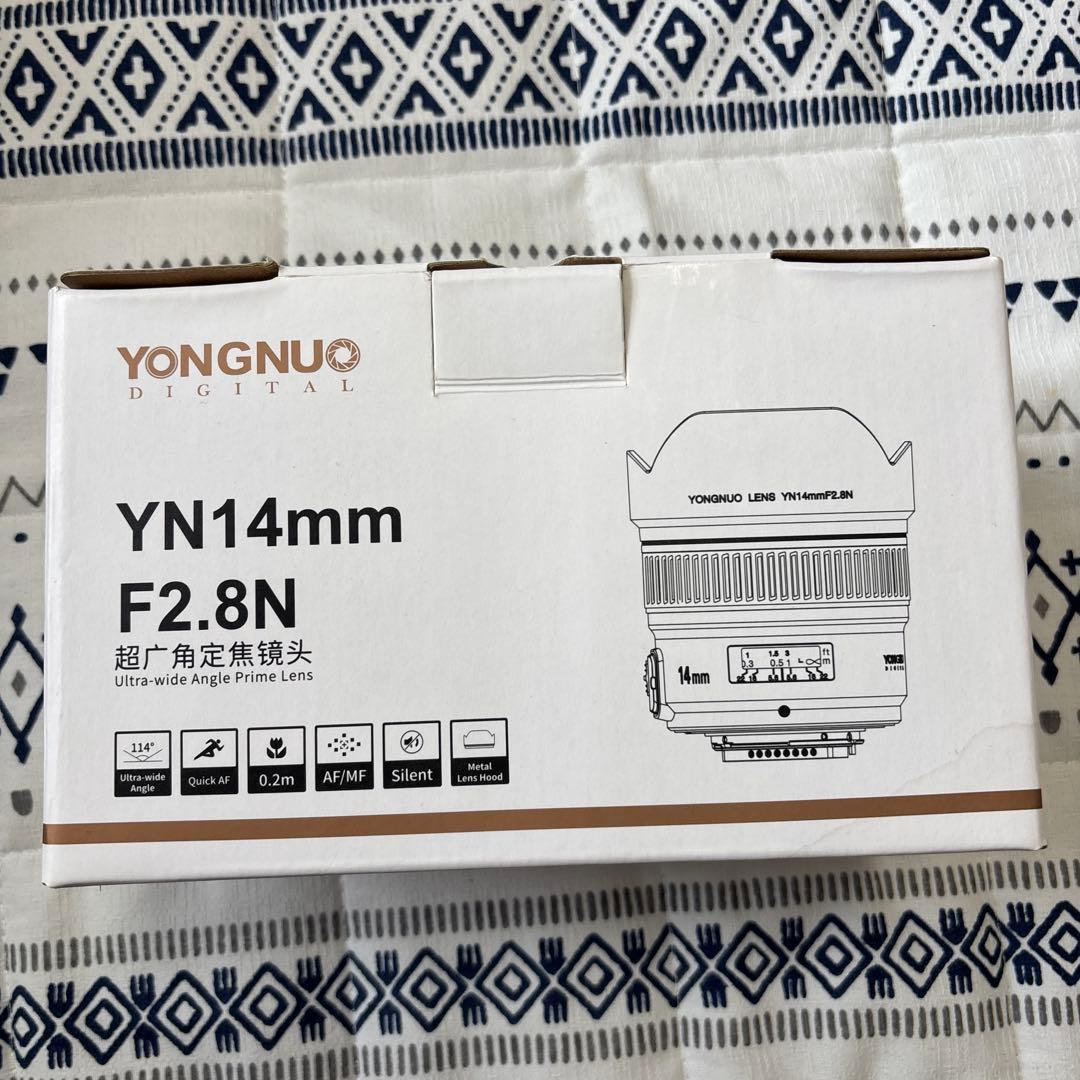YONGNUO YM 14mm F2.8N ニコン用 超広角レンズ