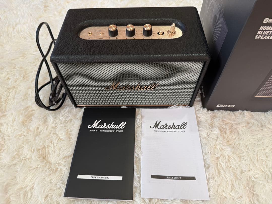 Marshall ACTONⅢ マーシャル アクトン3 極美品‼️