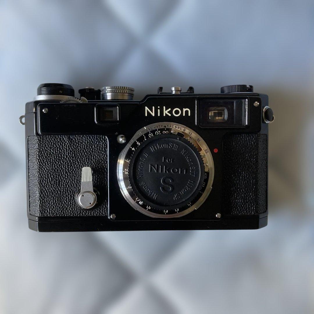 ニコンs3オリンピックボディ、復刻革ケース