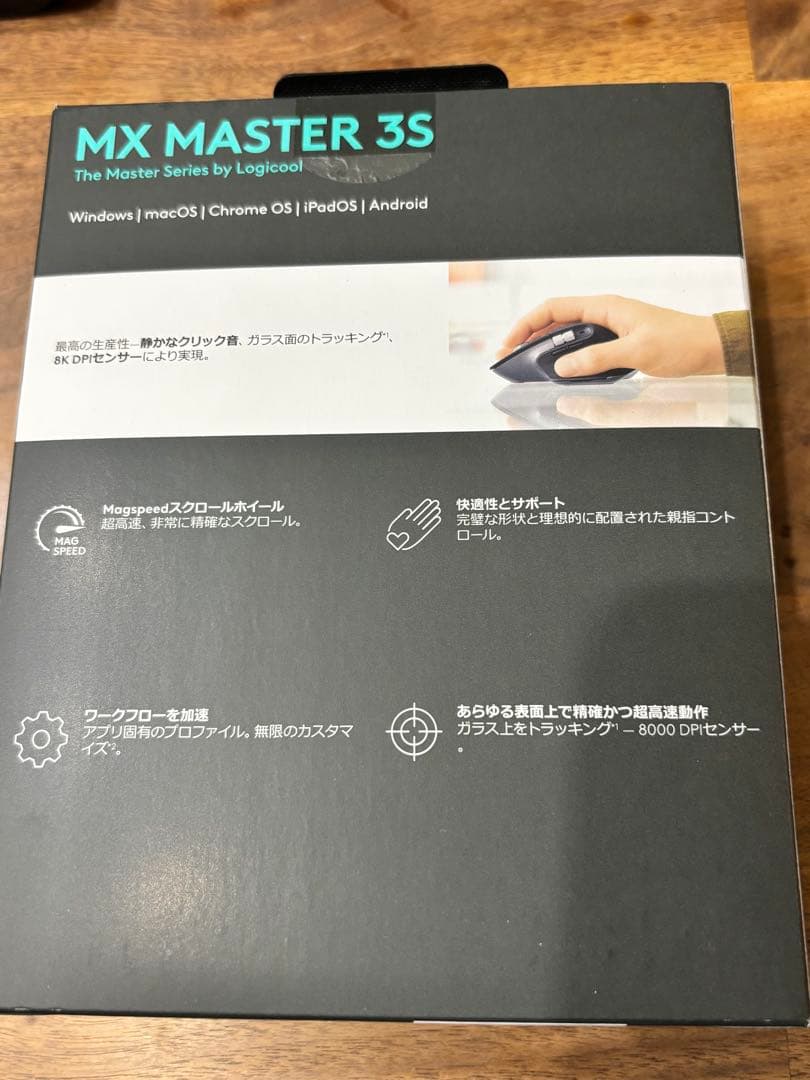 Logicool MX MASTER 3S ワイヤレスマウス MX2300GR