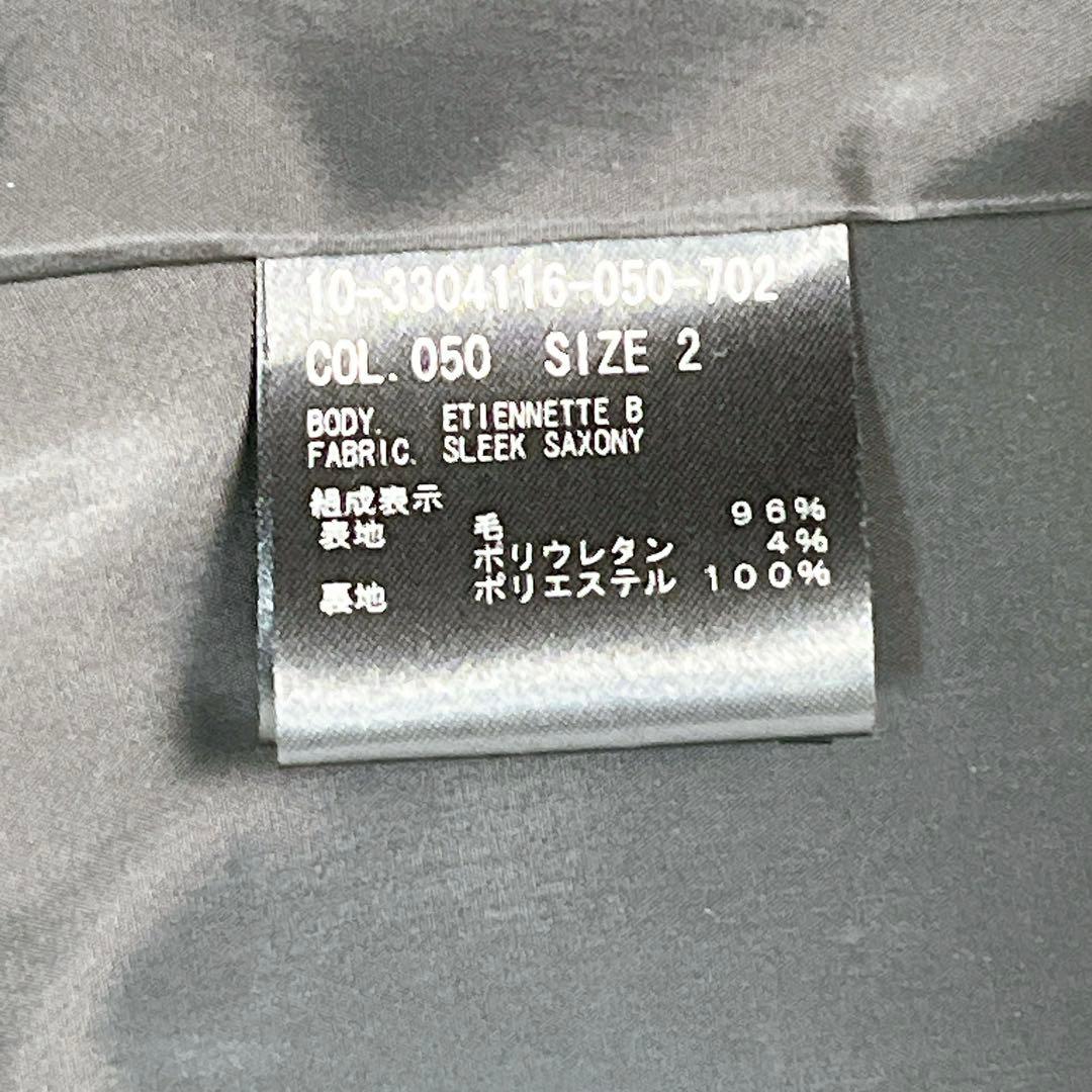 【美品】Theory　23年　スーツ　セットアップ　ストレッチ　ブラック