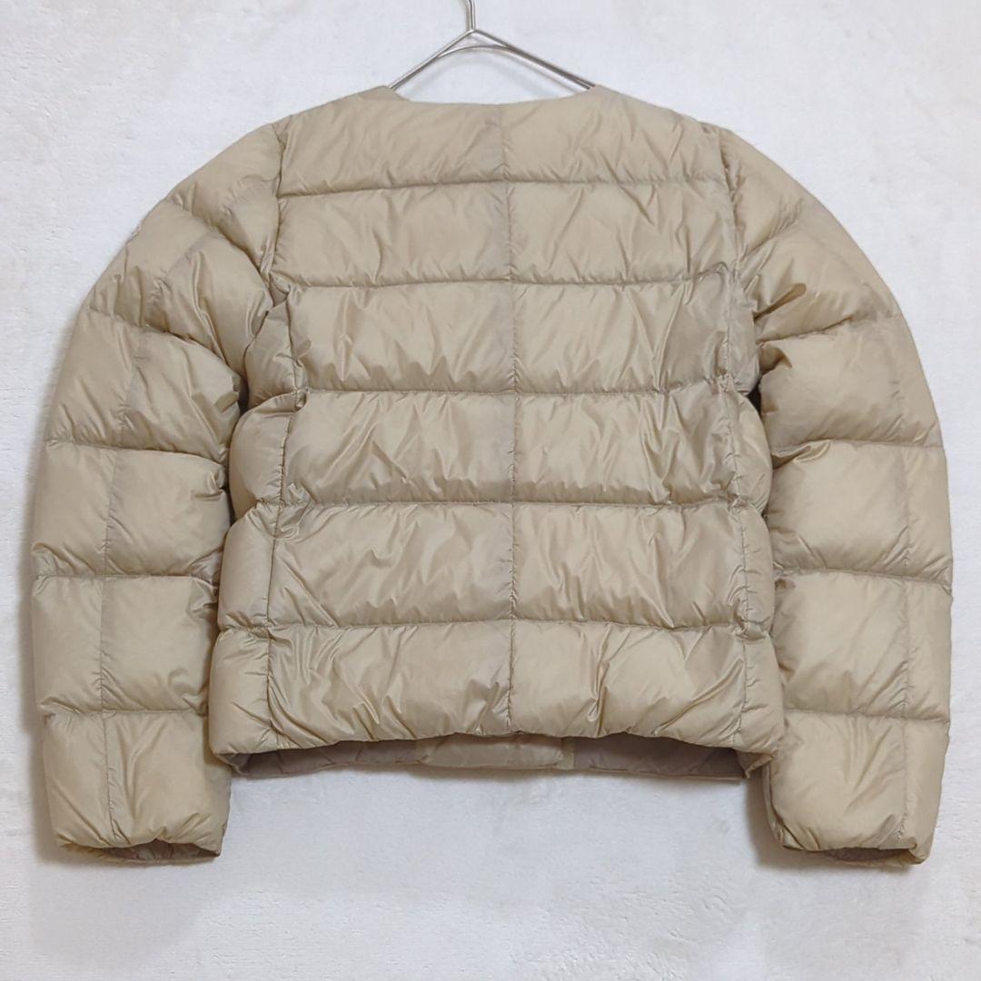 未使用級 ピレネックス カンヌ ベージュ ウルトラライトタフタダウンジャケット