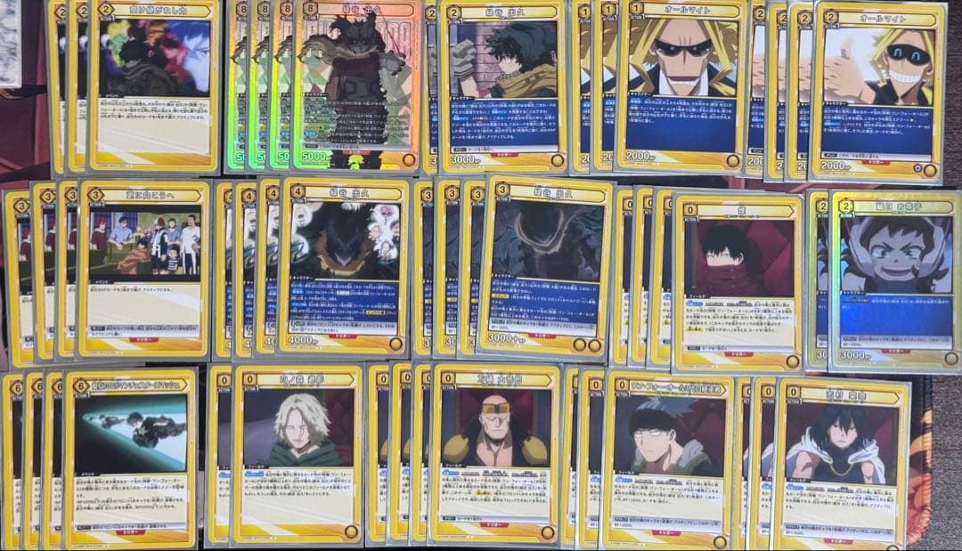 ユニアリ　ヒロアカ　黄デク