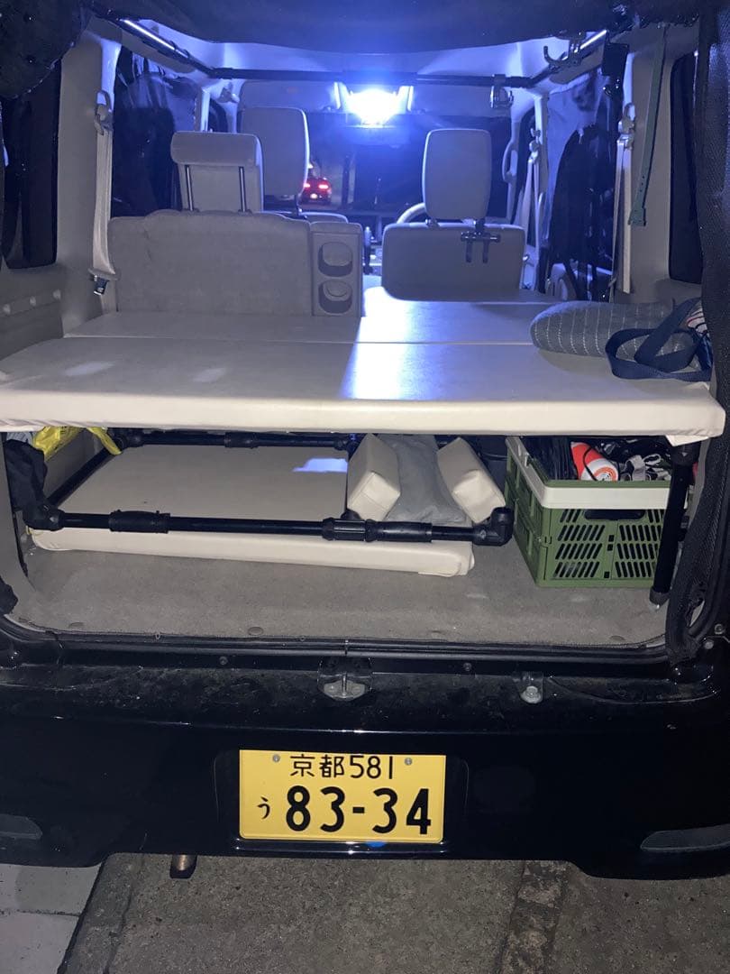 エブリワゴンda64wベッドキット