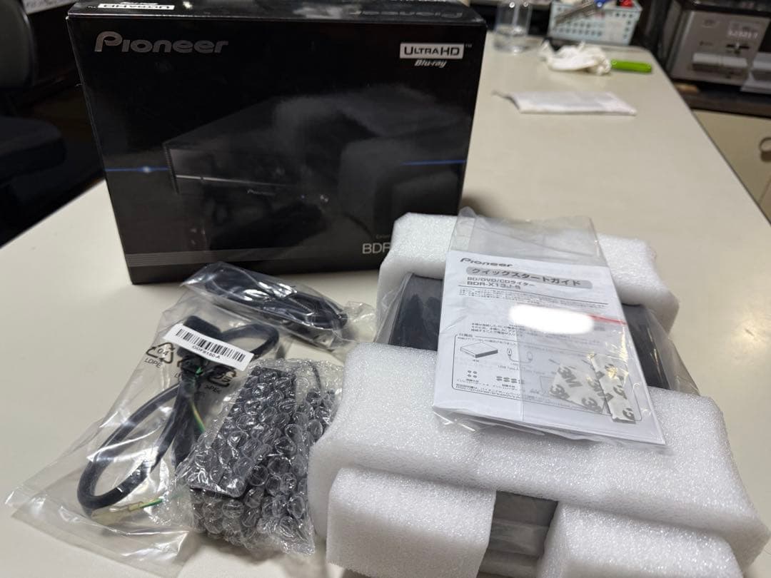 [極美品]Pioneer外付けBlu-rayディスクドライブBDR-X13J-S