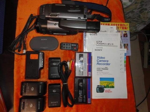 録・再・ダビングOK◆ソニー Ｈｉ８　TR２０００ 動作好調