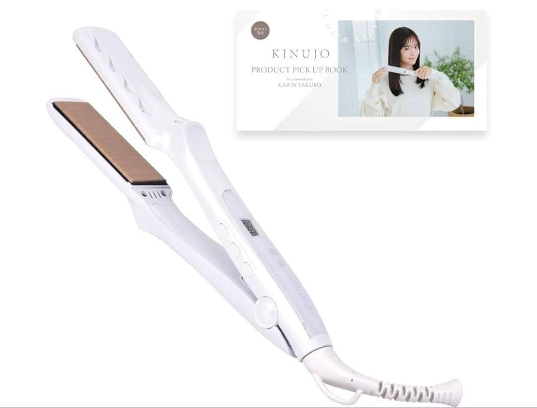 512447　未開封KINUJO ストレート ヘアアイロン