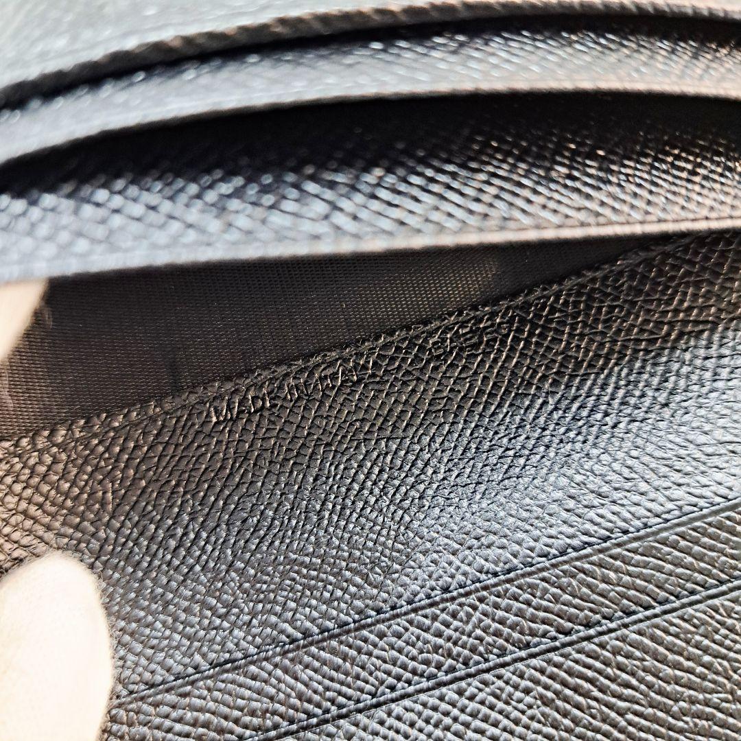 BVLGARI 長財布 フラップ お札入れ ブラック