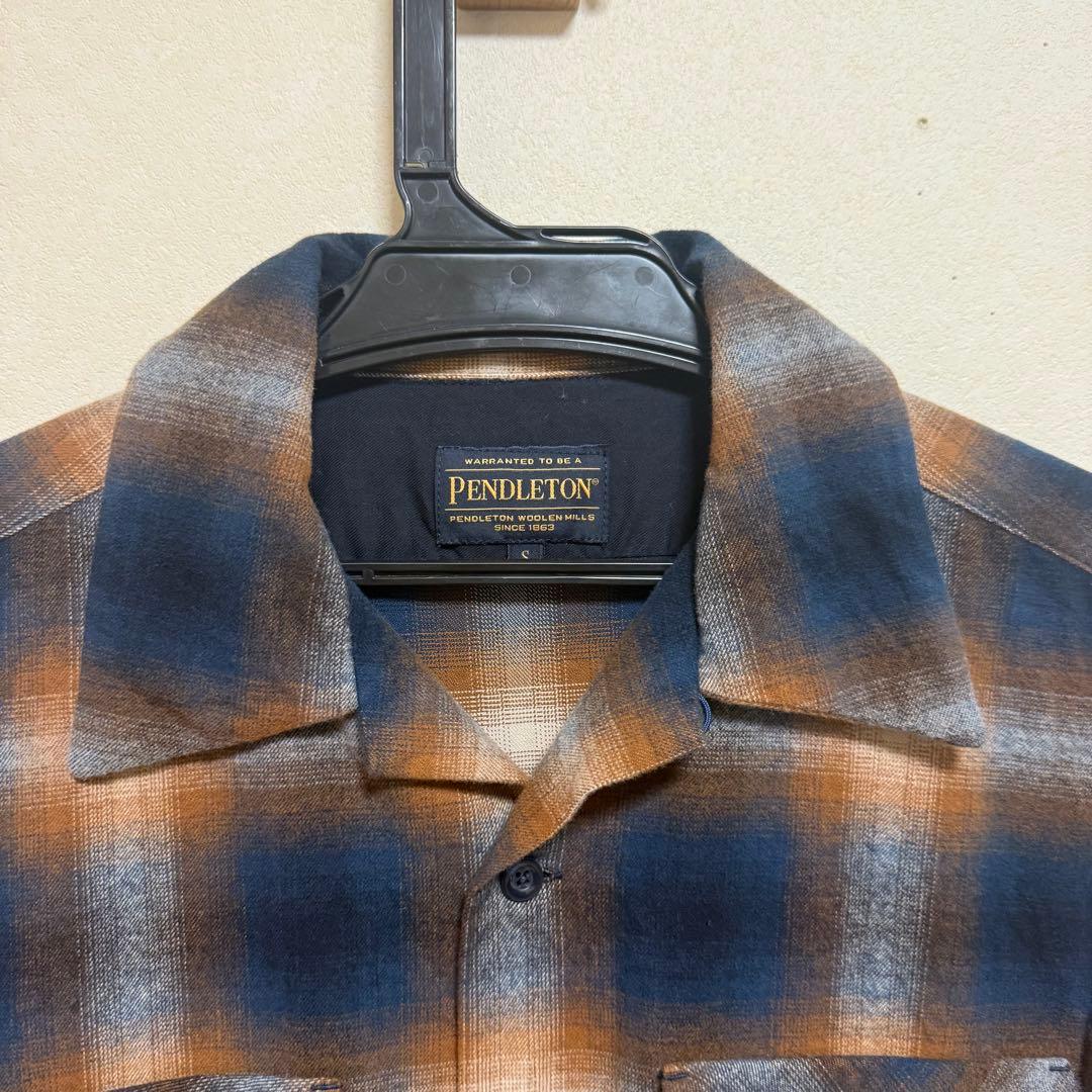 【Pendleton】オンブレボードシャツ　チェック柄ネルシャツGWBOY
