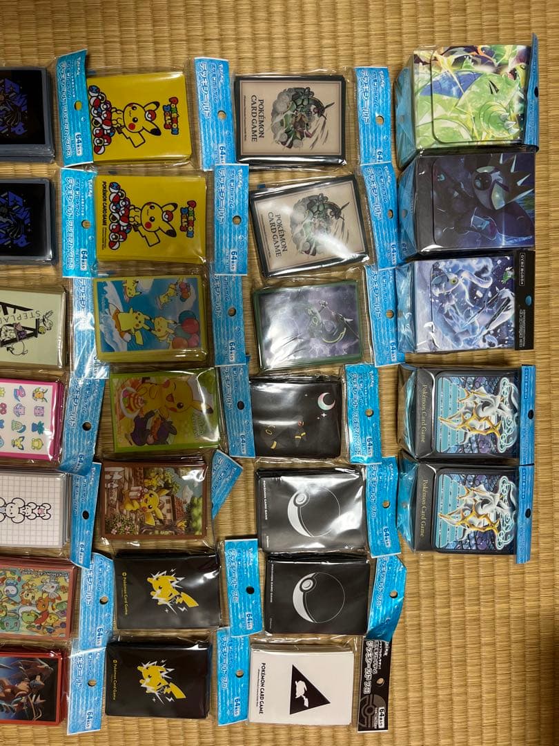 ポケモン スリーブ、デッキケース未使用 (おまけ付き)