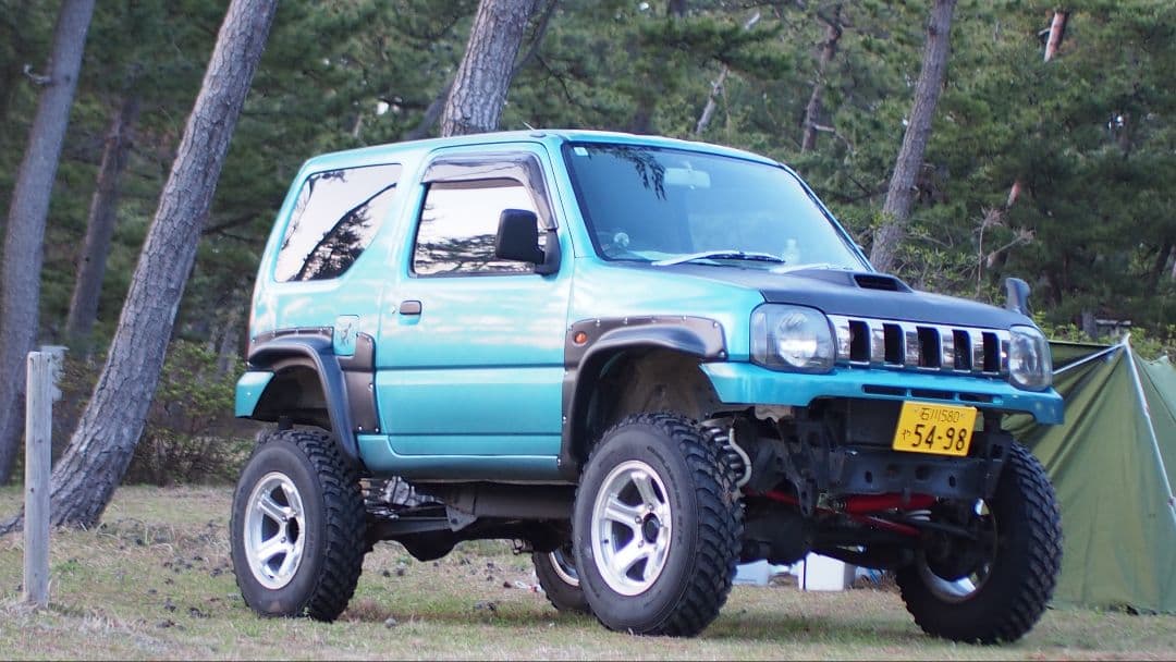 ジムニー JB23 ボディリフト、5インチアップ 部品取りに 車検長い 石川県