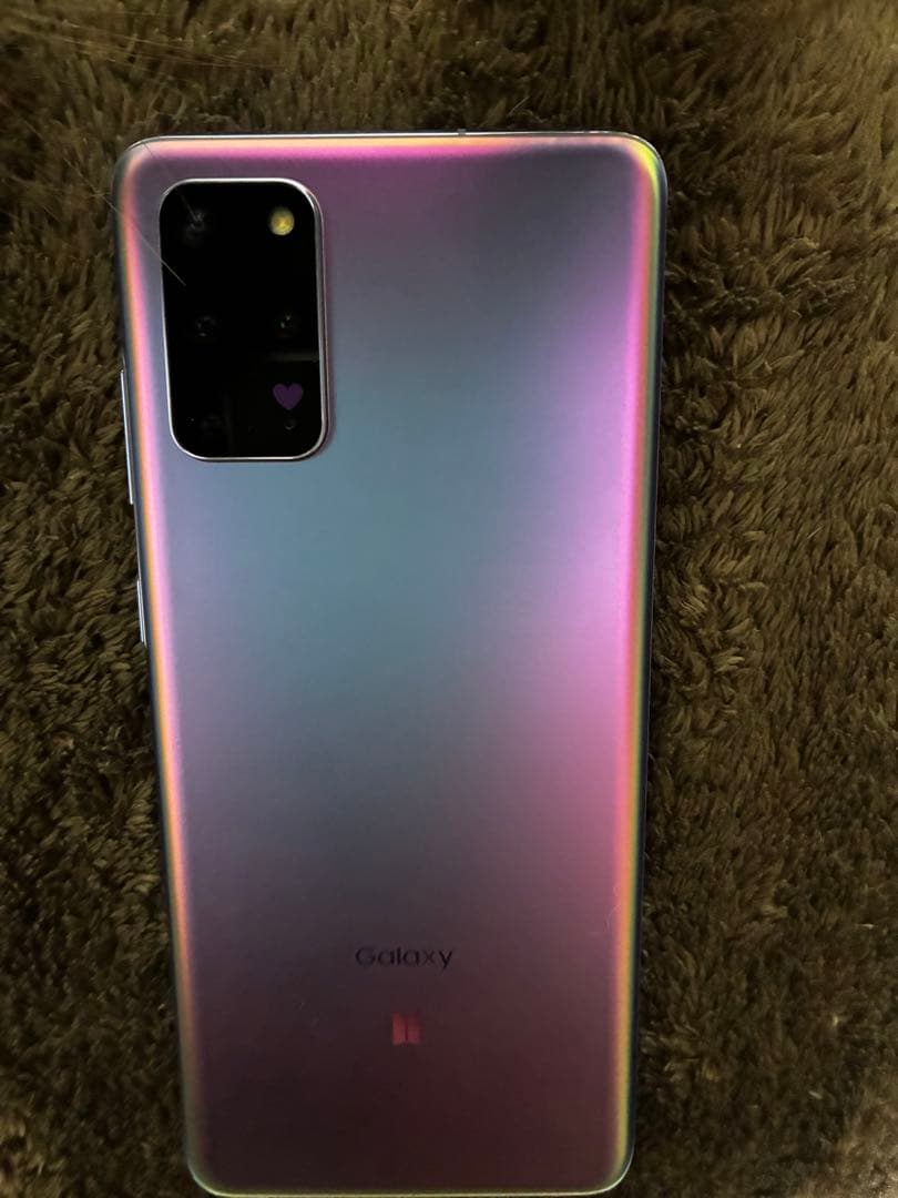 【美品】Galaxy S20+パープル 本体simフリー