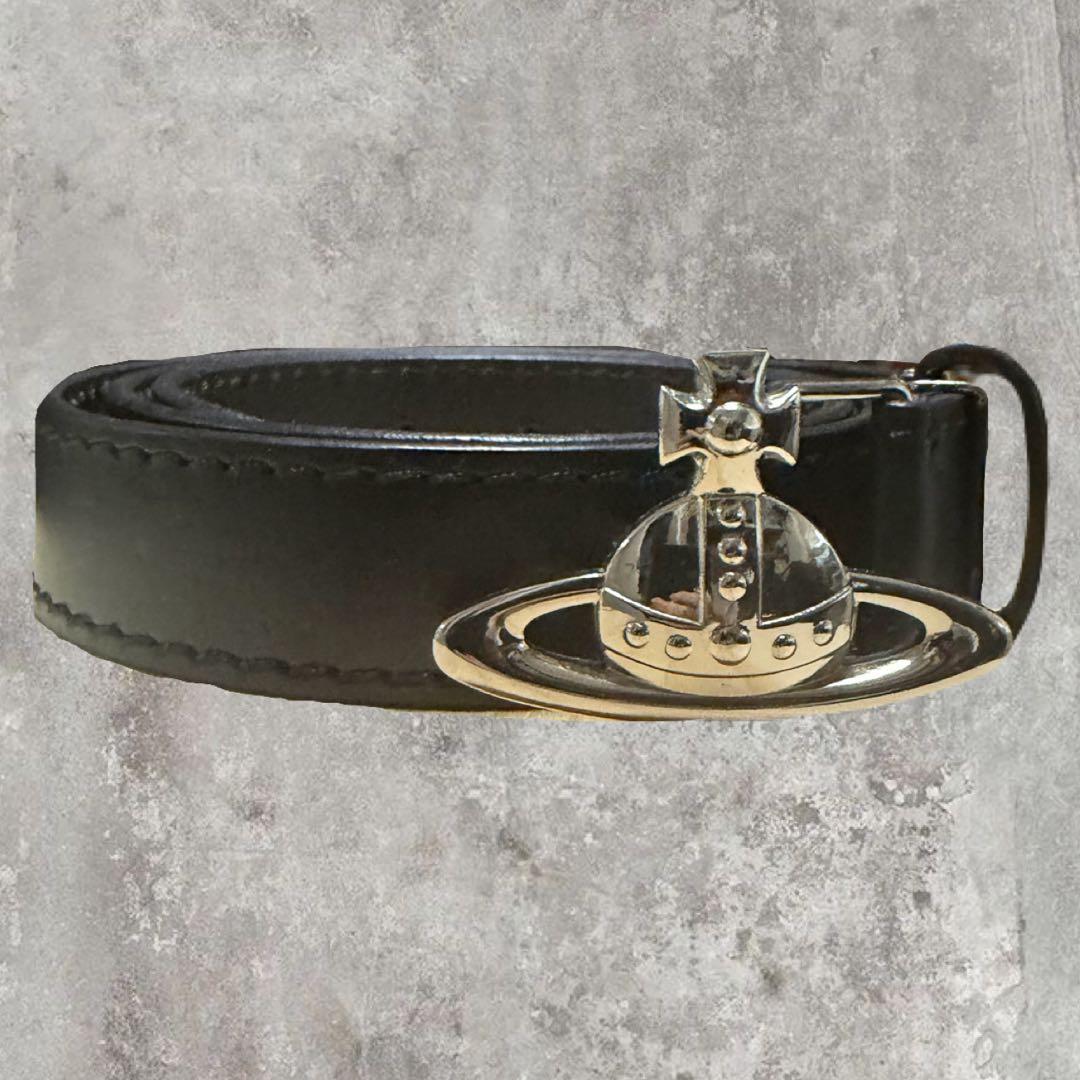 Vivienne Westwood 黒 レザーベルト
