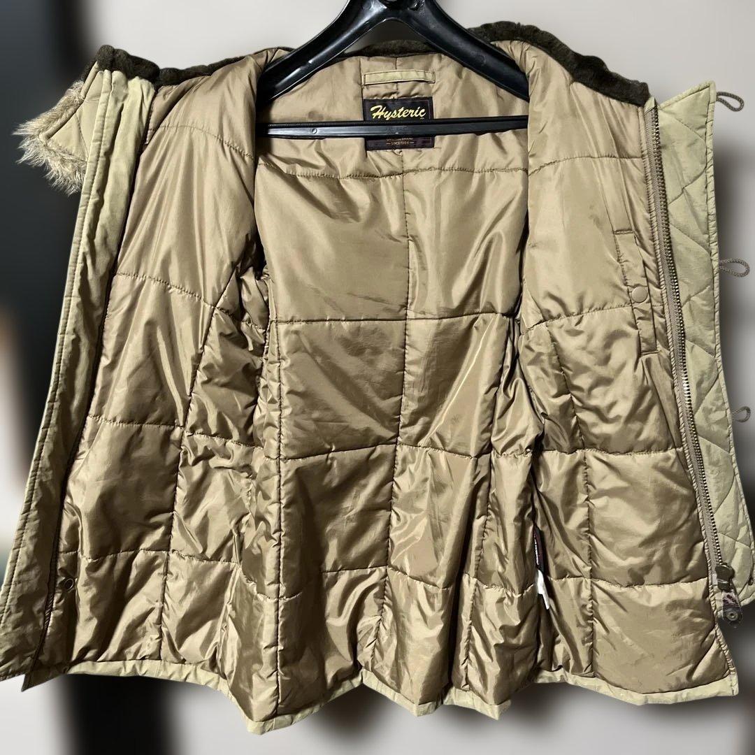 ヒステリックグラマー エコファー付きモッズコート プリマロフト 90’s 美品