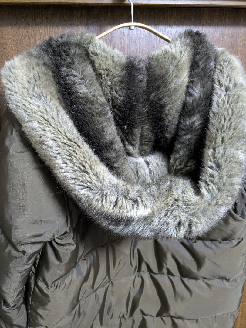 メゾンドリーファー ダウンライナー付モッズコート カーキ 38