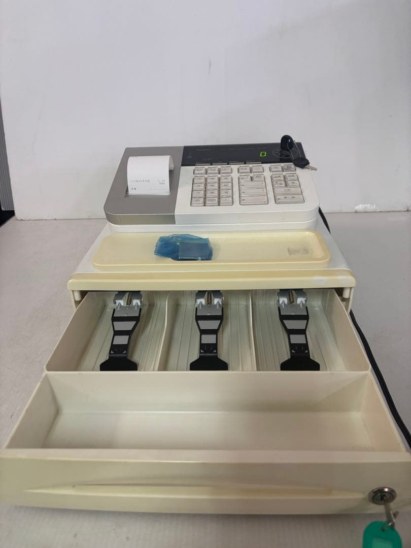 【比較的キレイ‼️動作品‼️説明文必見‼️】CASIO レジスター SE-S20