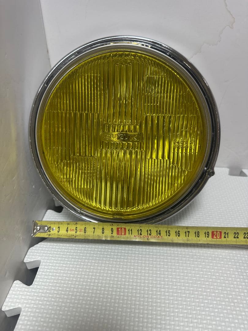当時物SUZUKI刻印入りIPF凹みレンズ付きヘッドライトGS400GT380
