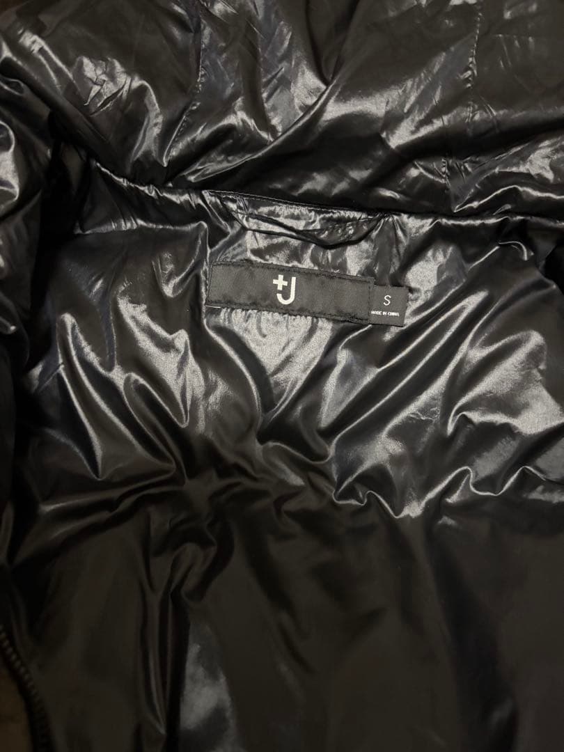 ご依頼値下げ分 美品ユニクロ ＋J ダウンロングコートジルサンダー ブラウン