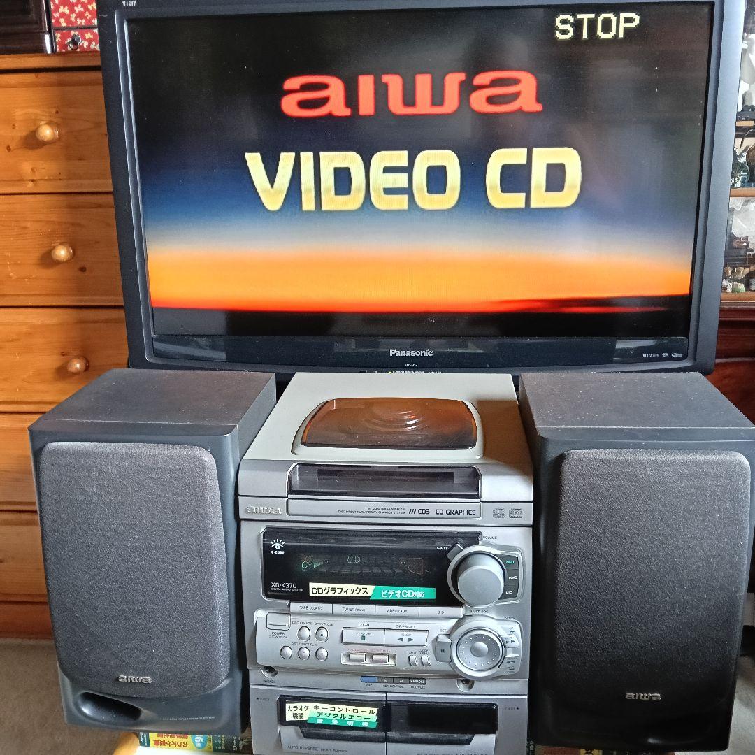 レアなカラオケコンボ AIWA XG-K370