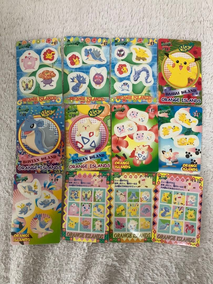 ポケモン　シールダス　オレンジ諸島　ファンシーグラフィティ　全12枚コンプリート