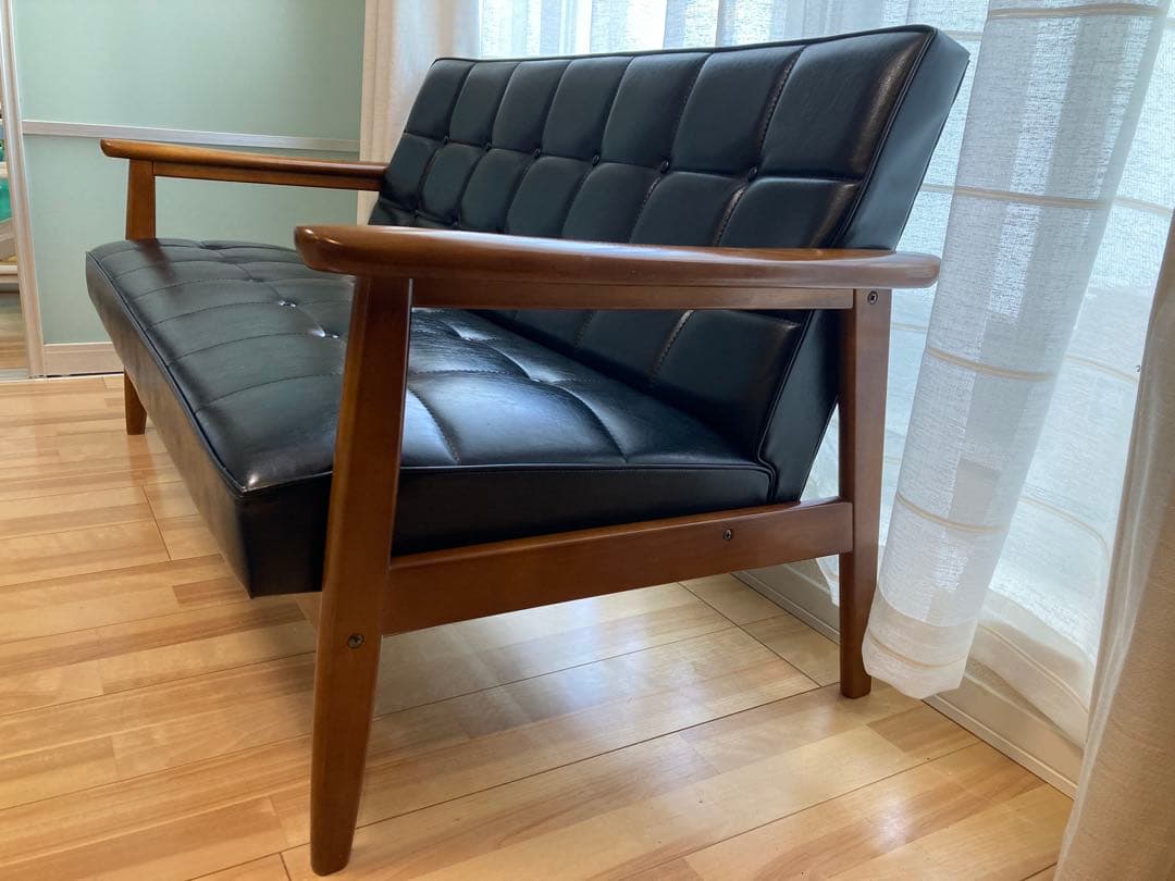 カリモク60 Kチェア 2シーター W36173BW