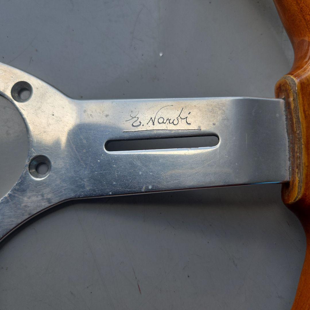 ウッド ステアリングホイール 3本スポーク