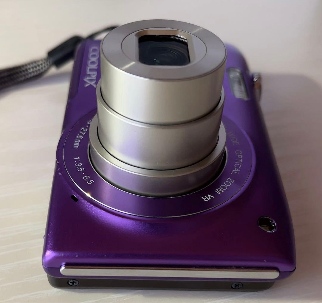 Nikon COOLPIX S3300 紫 パープル デジカメ