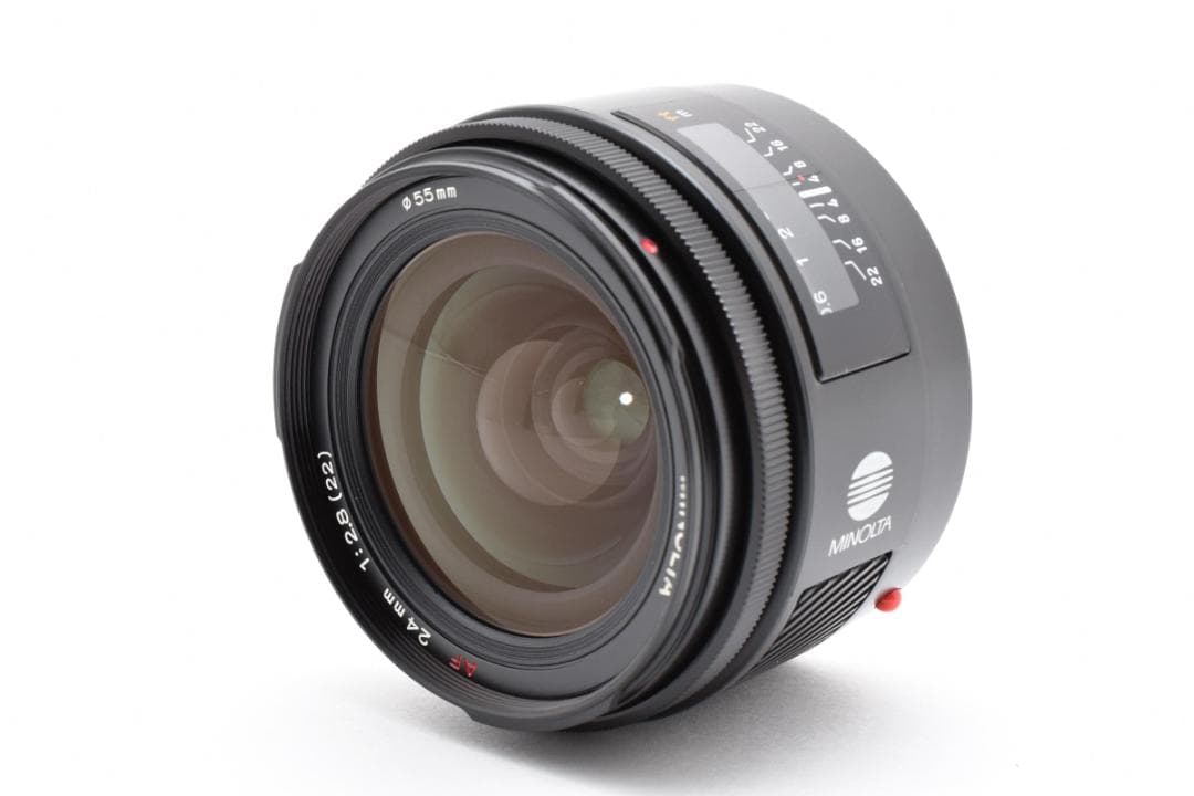 Minolta AF 24mm F/2.8 ミノルタレンズ #7680
