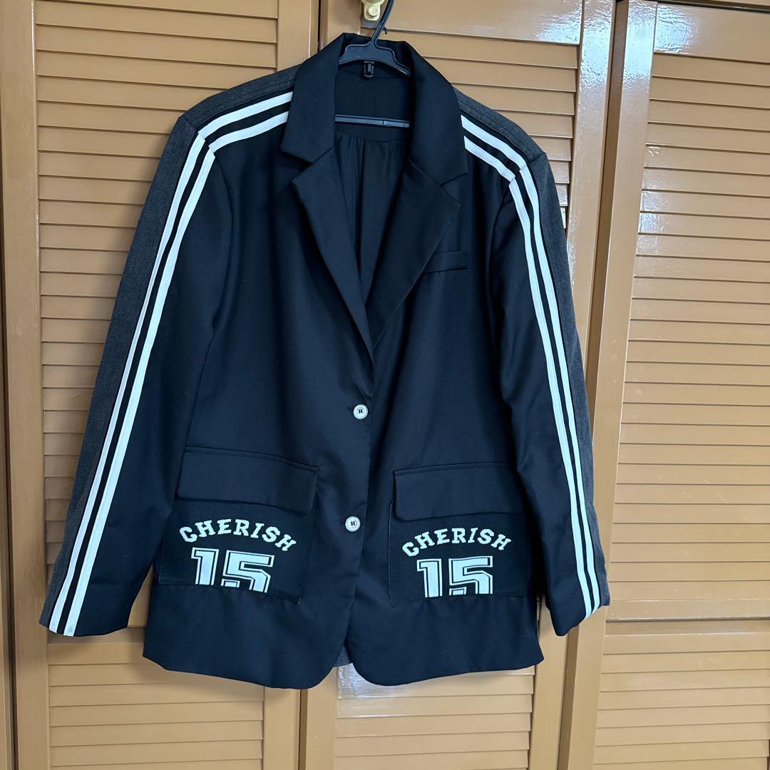 ストライプデザインジャケット 15