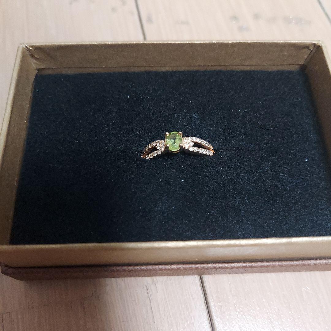 ペリドット×ダイヤモンドリング11号