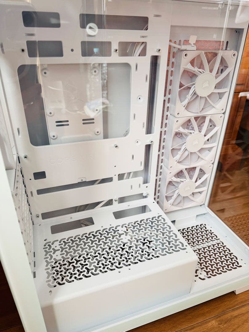 CORSAIR iCUE LINK 3500X ミドルタワーPCケース ホワイト