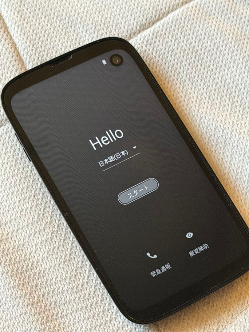 S*y様 BALMUDA phone X01A BK