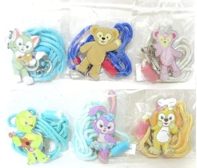 超レア ダッフィー&フレンズ ランヤード IDホルダー 6点コンプリートセット