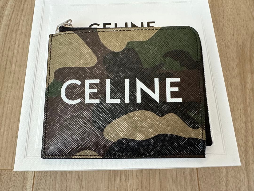 新品未使用 CELINE セリーヌ カモフラ カードホルダー＆ケース 財布