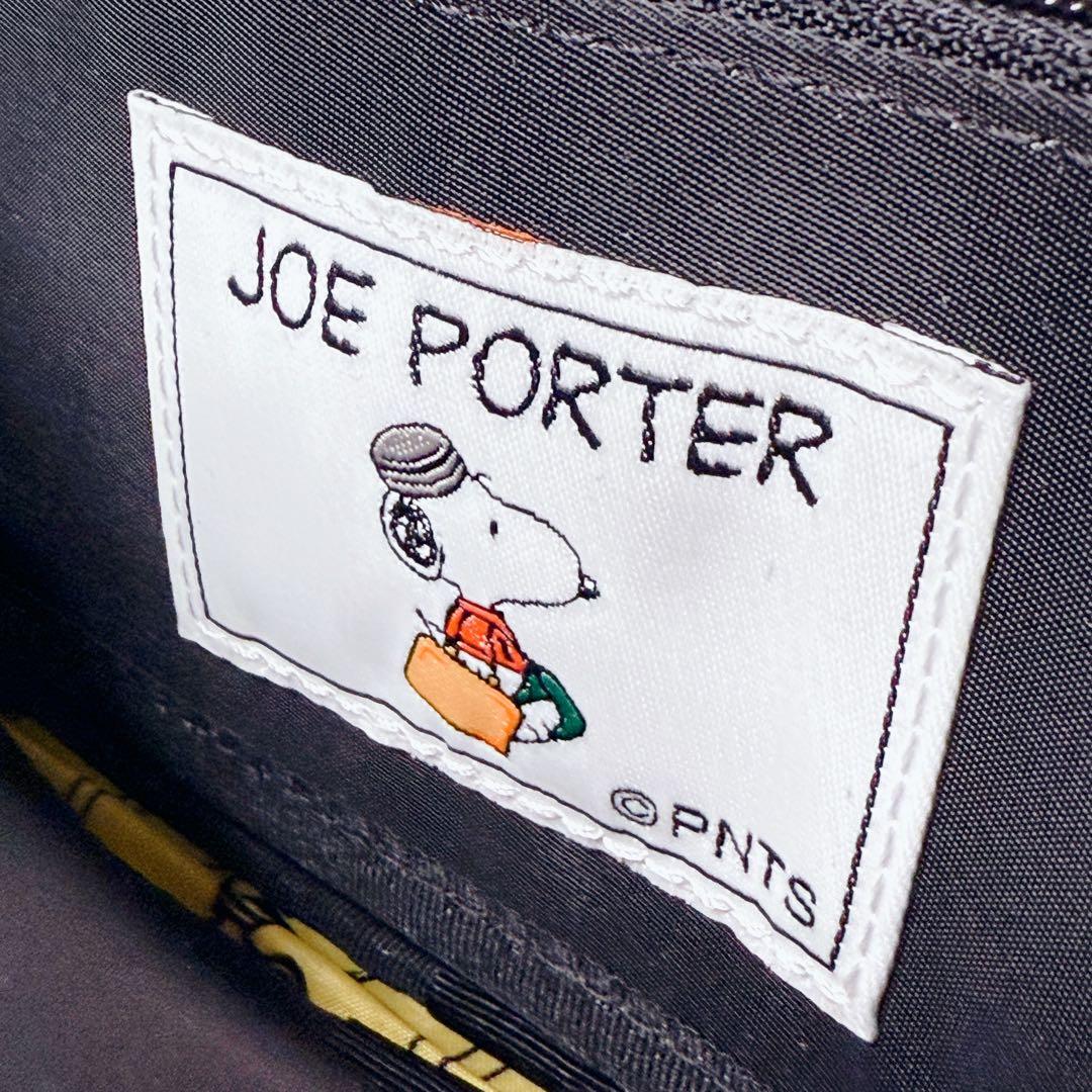 未使用級✨JOE PORTER ポーター スヌーピー PEANUTS 長財布 黒