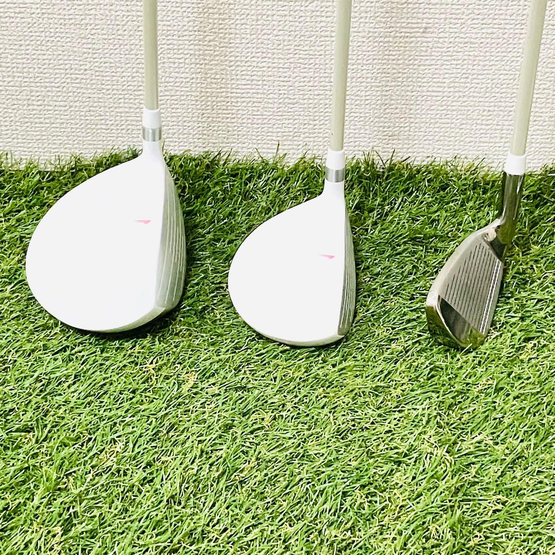 ワールドイーグル レディース ゴルフセット 女性用 可愛い かわいい 初心者用