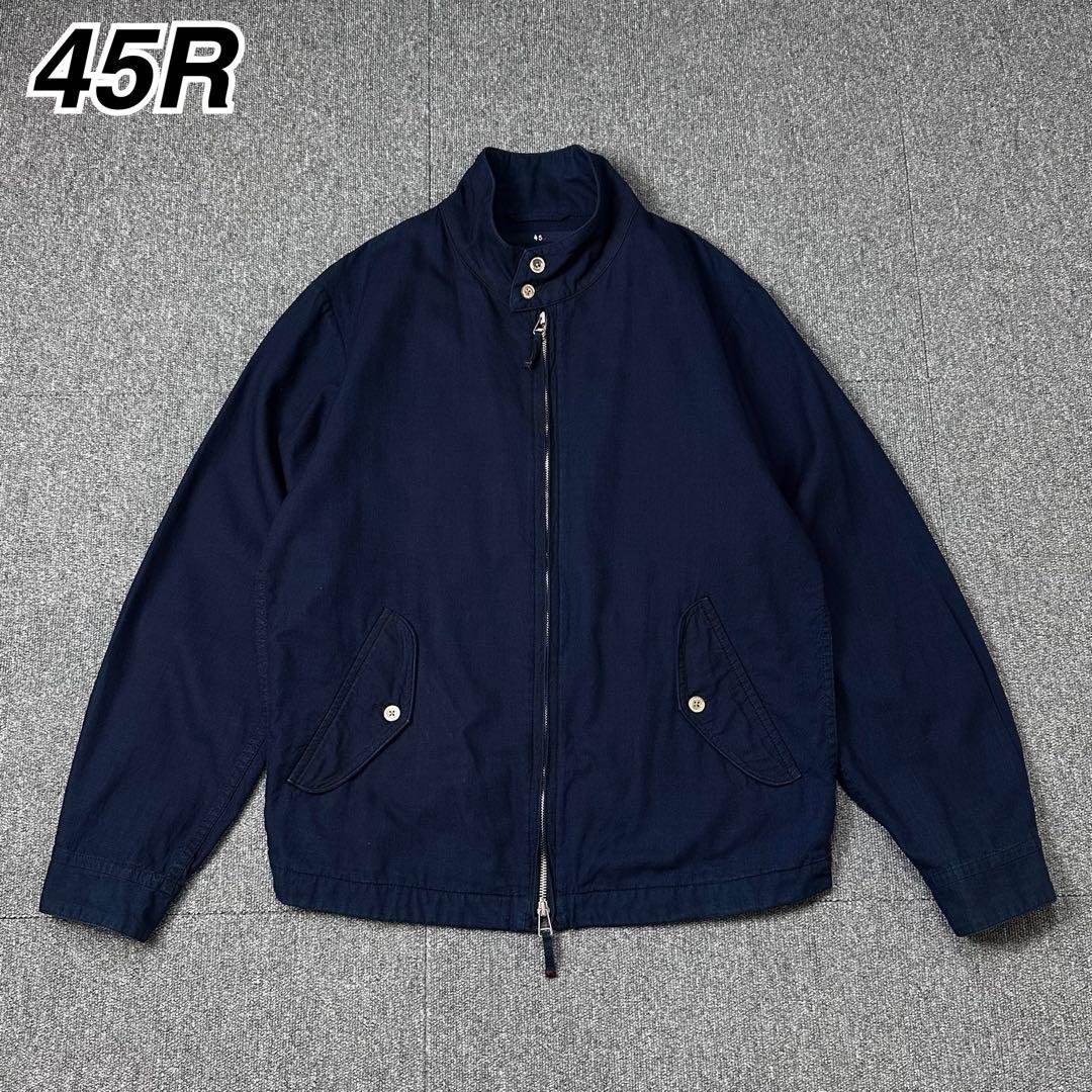45R インディゴ染め ハリントンジャケット ドリズラー スウィングトップ